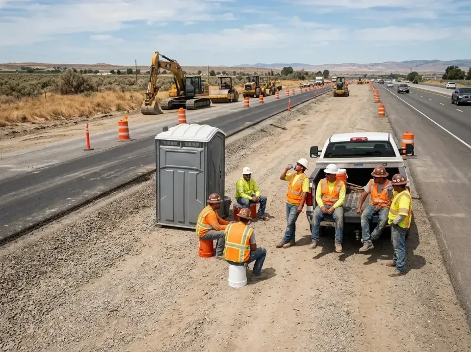 highway-road-construction-crew-007 — frequently asked questions, Porta Potty and Restroom Rentals in Cornelius, NC